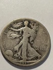 1919 S   Walking Liberty Half Dollar 90% Silver Circulated about FINE N637