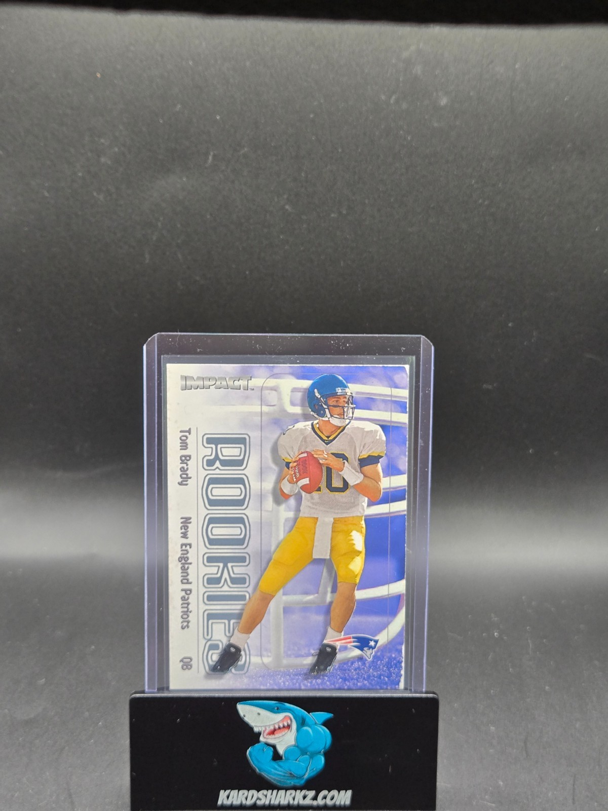 2000 Fleer Skybox Impact Tom Brady RC Rookie Card #27 New England Patriots 🔥