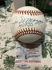 Joe Dimaggio Signed Baseball Ho F 55