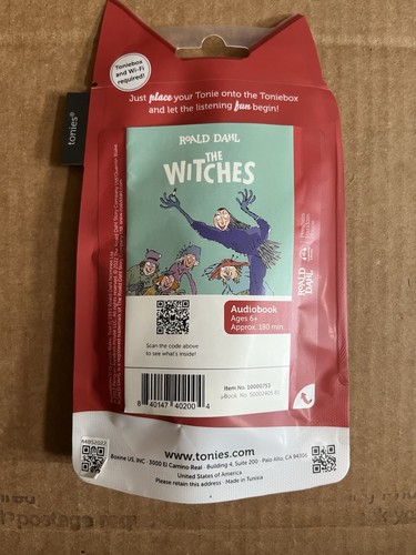 Tonies Roald Dahl: The Witches Audio Play Figurine - Picture 2 of 2