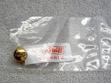 Steiff New Brass BUTTON IN EAR ONLY Replacement Button for Stuffed Animals