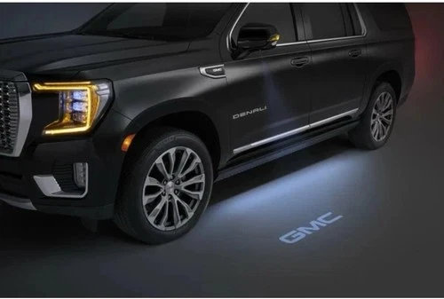 2015-2026 GMC Sierra GMC Yukon Puddle Light Kit 84408373 W/ GMC Logo OEM GM