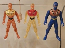 Rare 90's Vintage Lot of 3 Ninja Action Figures Greenbrier International