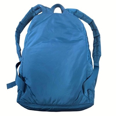 Marc Jacobs Crosby Quilted Nylon Backpack Teal Green Zip  display picture 1