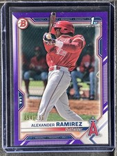 Ramirez, Alexander - 2021 Bowman Paper Prospect - 54/250
