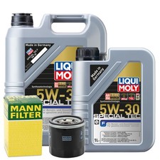 Motoröl 5W30 LIQUI MOLY Special Tec F 6L +MANN Ölfilter