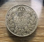 1932 Canada Ten Cents - Actual Silver Coin Shown - Free Shipping INV#194