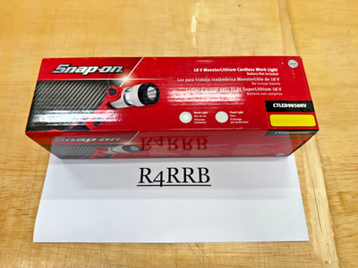 #ad Snap on Tools NEW HIVIZ 18v 800 Lumen Cordless Work Light CTLED9050HV $109.95