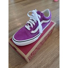 Vans Old Skool Color Theory Willowherb Purple Low Top Sneakers Women's 5 NEW