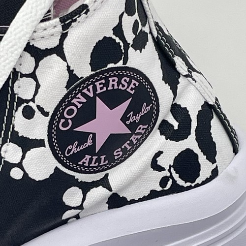 NWOT Converse Chuck Taylor All Star Lift Platform High Black White 7 Sneaker - Picture 4 of 11