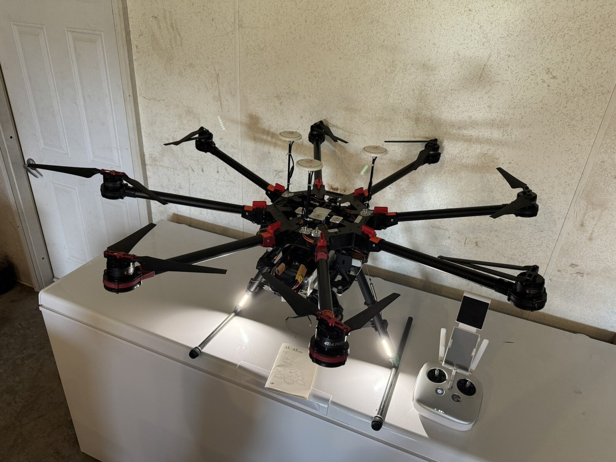 Dji S1000+ Heavy Lift Drone A3 Pro FlightController Light Bridge