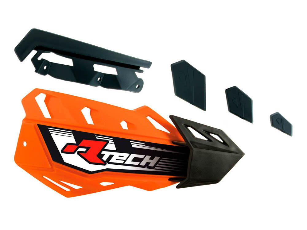 Plastique de remplacement pour garde-mains alu moto et ATV or