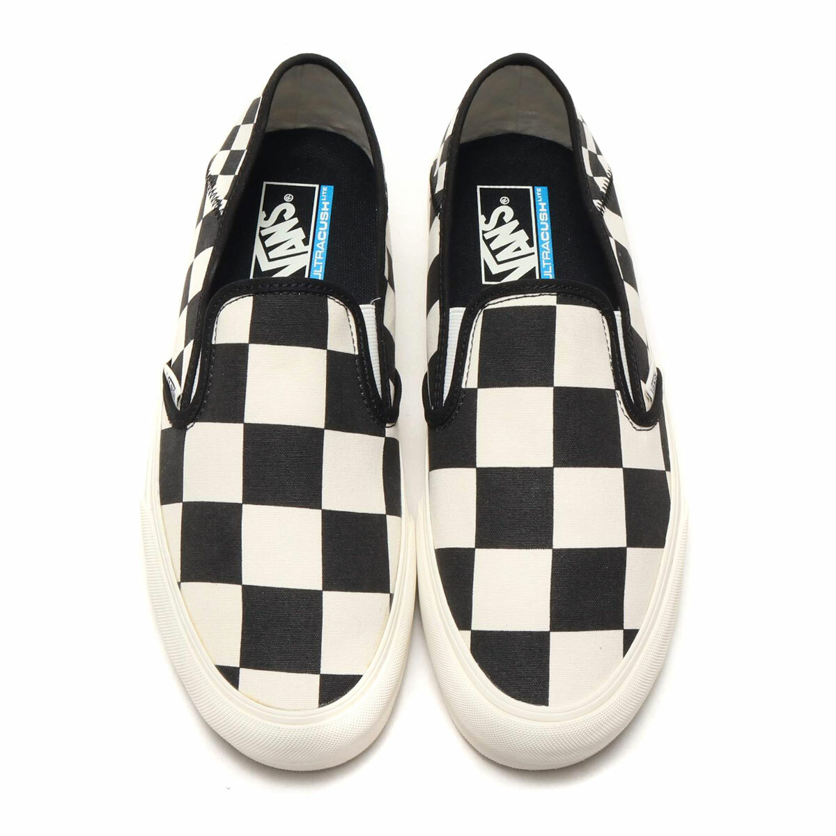 mega checkerboard vans