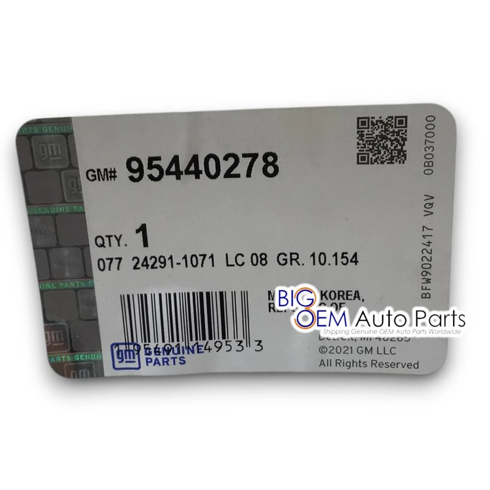 Chevrolet Trax Buick Encore 2015-2021 tanque de líquido para lavadora de parabrisas OEM 95440278 Foto 4 de 4