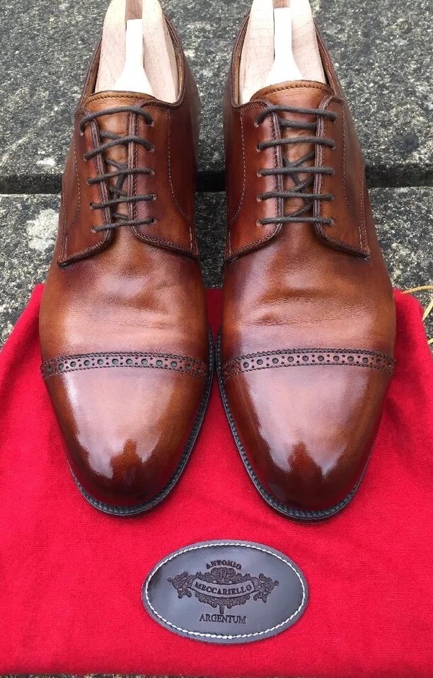 ANTONIO Meccariello Argentum. Taglia 7:5 (UK)... condizione sensazionale Scarpe classiche da uomo ANTONIO Meccariello Argentum. Taglia 7:5 (UK)... condizione sensazionale Scarpe classiche da uomo