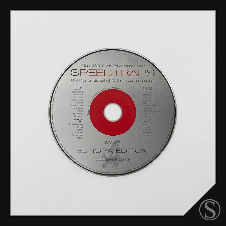 Speedtraps Europa-Edition für Becker DTM Traffic Pro Indianapolis Cascade Pro - Bild 3 von 4