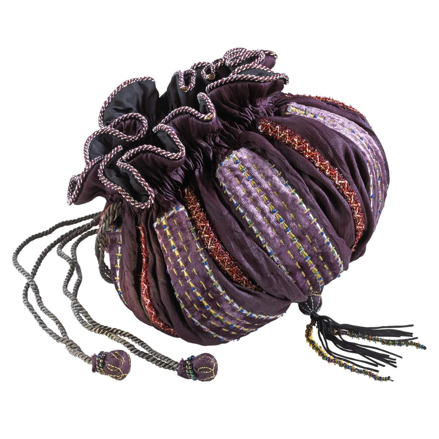 The Noble Collection Hermione Granger Bag - 8in (20cm) Small Purple Bag - Offici