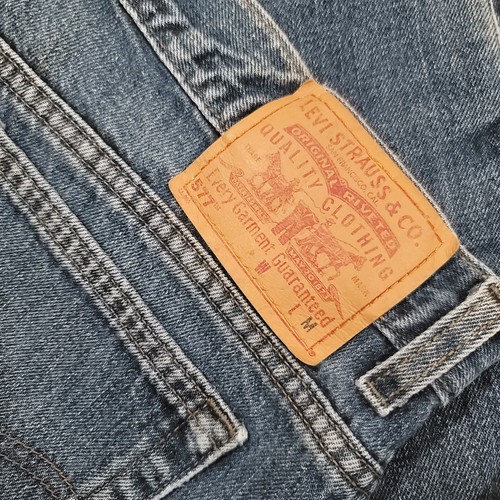 Levi's 577 Jeans Women's 16 MIS 34x30 Blue VINTAGE Y2K Low Rise Loose Fit Denim - Picture 7 of 16