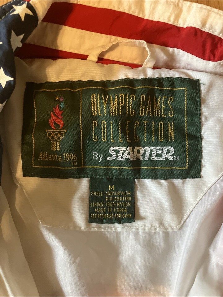 Starter U.S.A 1996 Olympics Windbreaker eBay