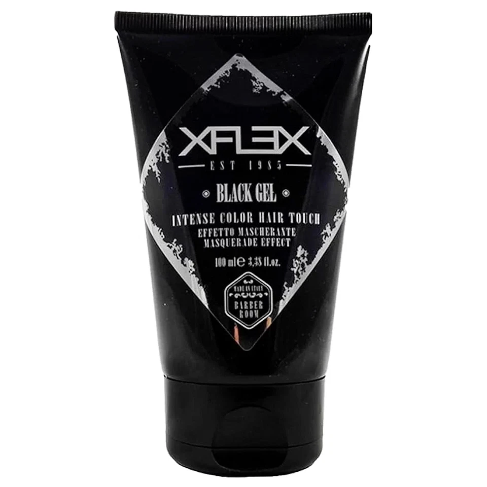 EDELSTEIN XFLEX BLACK GEL EFFETTO MASCHERANTE 100ML MODELLANTE PER CAPELLI GRIGI