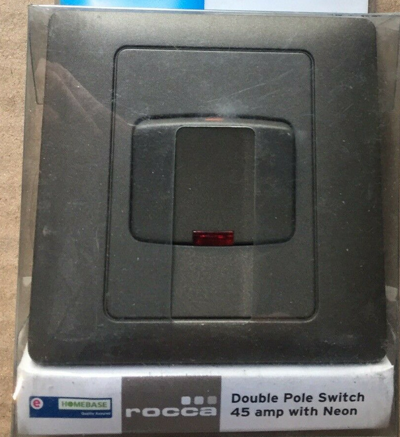 Varilight 4 Gang 10 A 1 o 2-Way Eje de Balancín Interruptor De Luz Twin