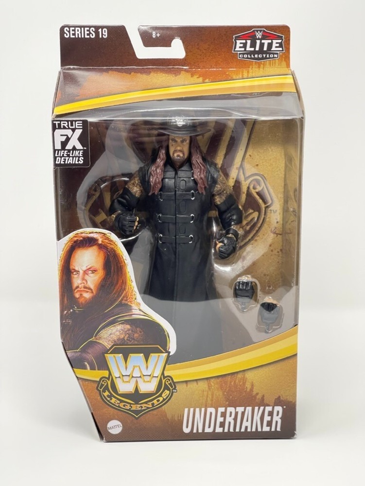 WWE The Undertaker Elite Collection Series 19 True FX Sealed Legends Figure Toy