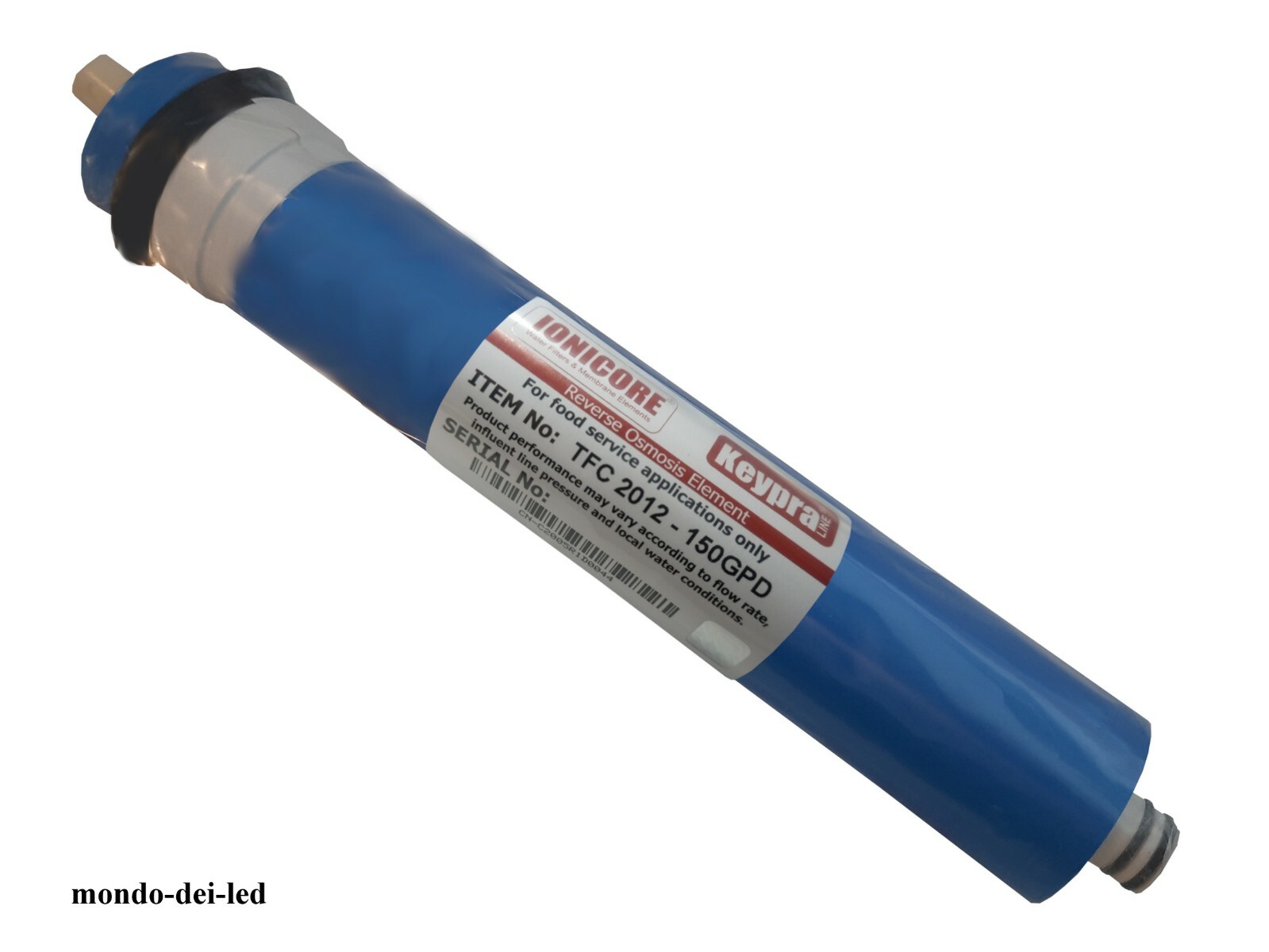 Membrana Osmosi Inversa 150 GPD Ricambio Semipermeabile Professionale