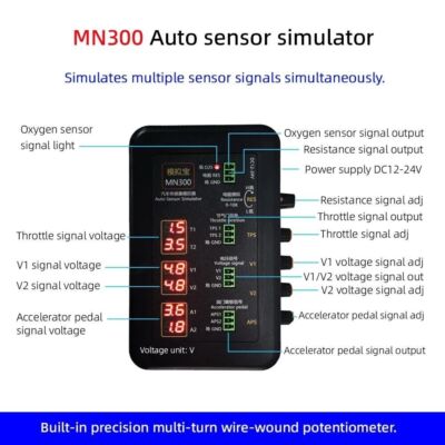 MN300 Upgraded Version 12V-24V Multifunctional Auto Sensor Simulator ot25 #F2