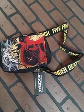 FIVE FINGER DEATH PUNCH -Way of the Fist Rocksax Crossbody Bag~New~