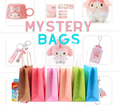 New My Melody MYSTERY GIFT BAG (Value $75) Rabbit Plush Key Charm Toy