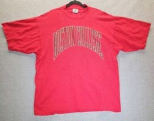 VTG 90s Boston College Tshirt Men's Sz XL Red University Galt Sand Tag USA Made