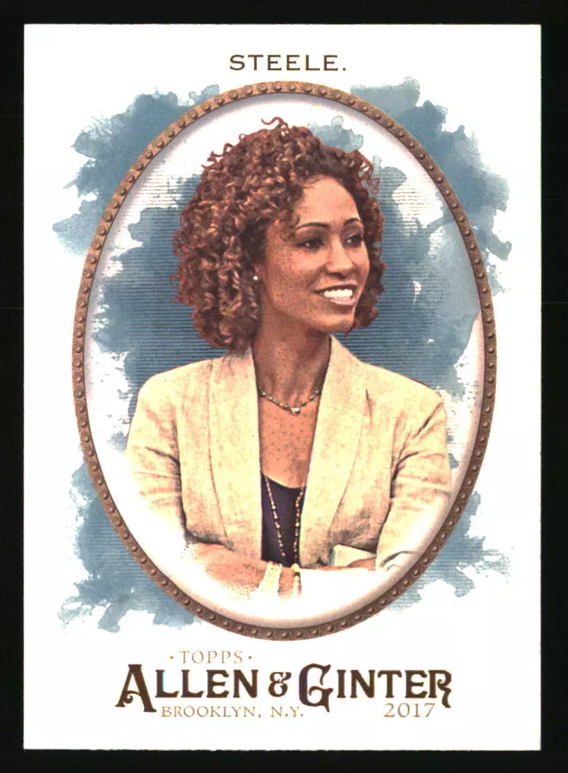 Sage Steele trading card