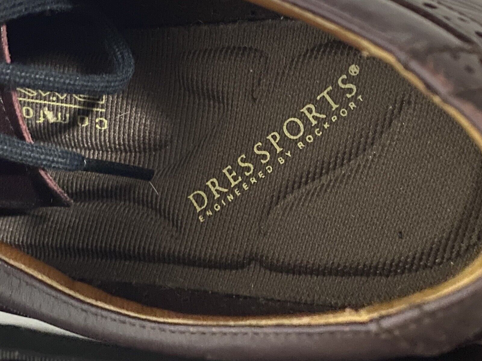 Rockport Dressport Mens Shoes Size 12 Burgundy Le… - image 10
