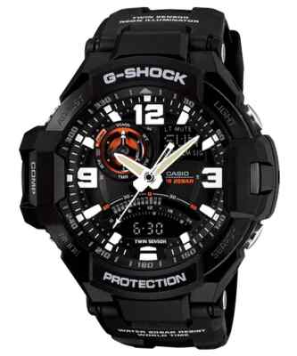 Casio Watch G-SHOCK Gravity Mens Twin Sensor Compass Barometer  RRP $599