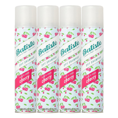 Batiste Dry Shampoo, Cherry 6.73 Ounces Pack of 4