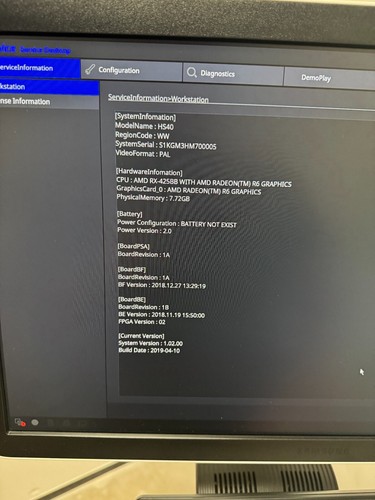 Samsung HS40 Ultraschallgerät (2019) mit Konvex- und Linearsonde in Top-Zustand - Bild 10 von 10