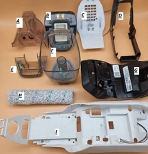 Bissell CrossWave 2554 Cordless Multi Surface Floor Cleaner genuine parts lot