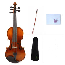 Yinfente 5string Violin 4/4 Maple Spruce Hand Made Free Case Bow Rosin V1