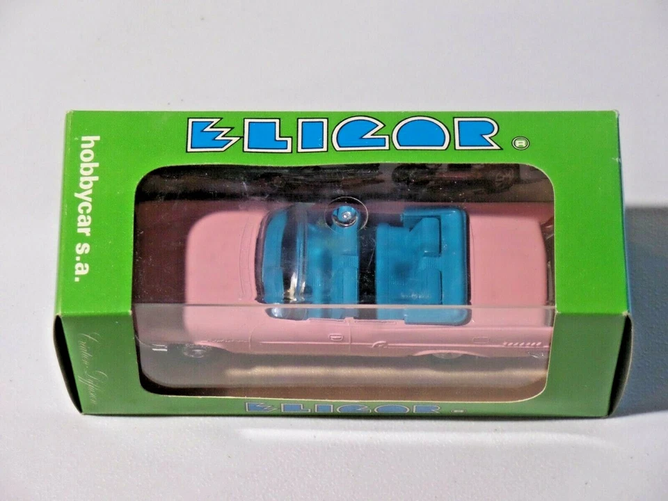 Chrysler New Yorker Cabriolet 1958 Eligor convertible rosa escala 1:43 nuevo 297 Foto 2 de 4