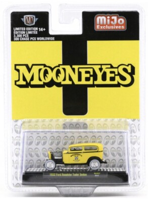 M2 MACHINES 1932 FORD ROADSTER TUDOR SEDAN MOONEYES HOBBY 1/3300
