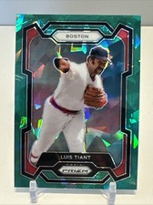 2024 Panini Prizm Luis Tiant Green Cracked Ice Prizm #5 Red Sox