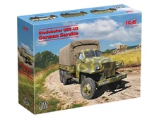 ICM 35493 - Studebaker US6-U3 in German Service - 1:35 Scale Model Kit