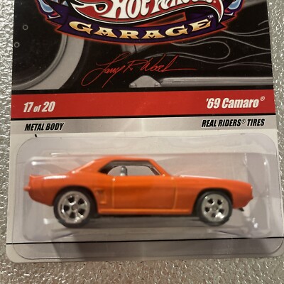 Hot Wheels Larry's Garage '69 Camaro SS Orange Chevrolet 17/20