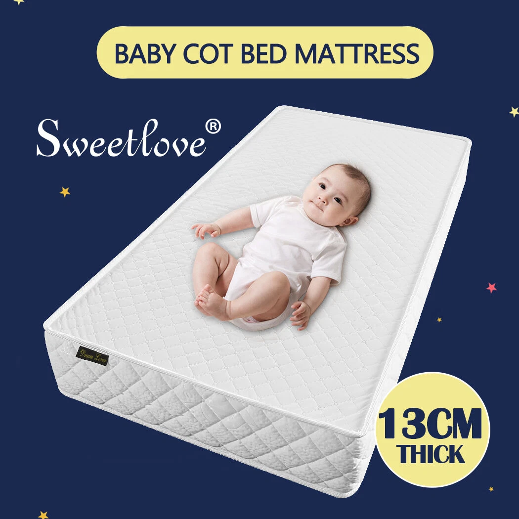 Baby crib on sale box spring