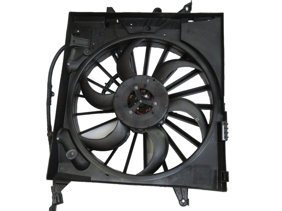 VENTILADOR DE REFRIGERACIÓN MOTOR Y CAPÓ CONJUNTO SE ADAPTA A JAGUAR XJ8 XK XF TIPO S C2P9525 NUEVO OE Foto 3 de 4