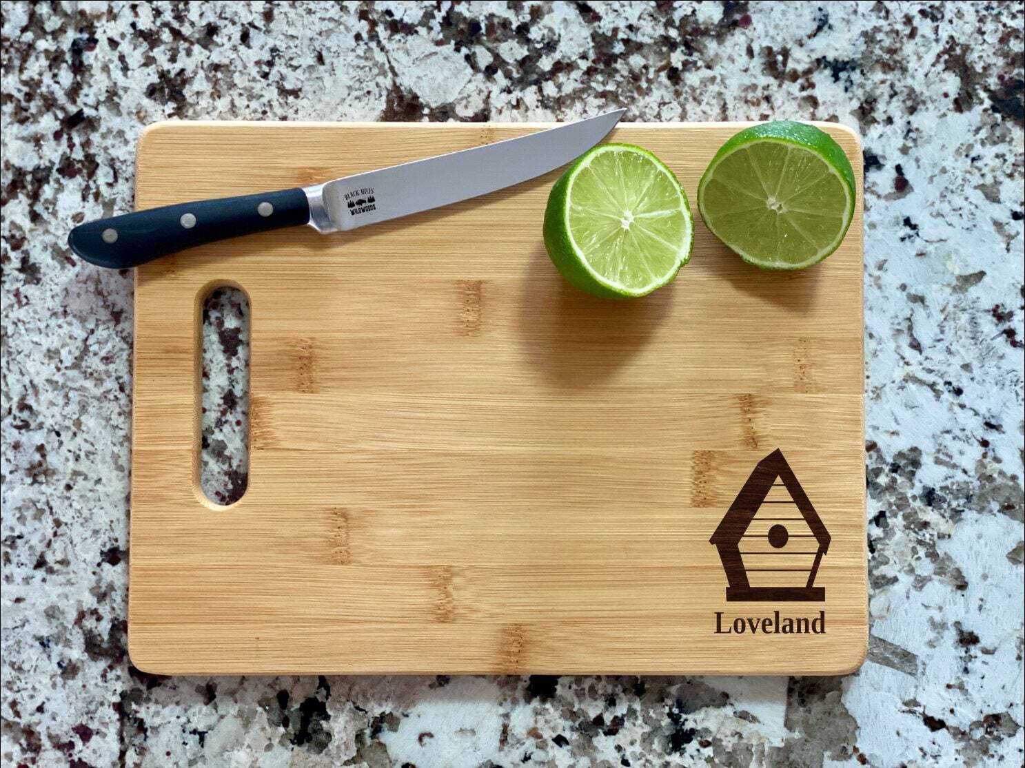 Birdhouse Cutting Board | Bird House Charcuterie Board | Custom Serving Tray |