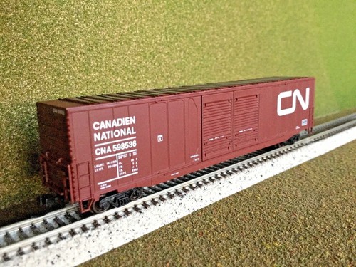 ATLAS 1/160 N CN CANADIAN NATIONAL ACF 60' DD AUTO PARTS BOX CAR RD # 598536 NIB - Picture 4 of 12