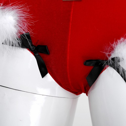 Men Christmas Sexy Outfits Santa Claus Cosplay Lingerie Set Club Dance Underwear - Picture 42 of 58