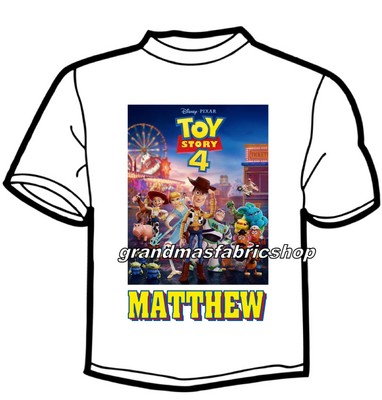 NEW Personalized Custom Toy Story 4 t 