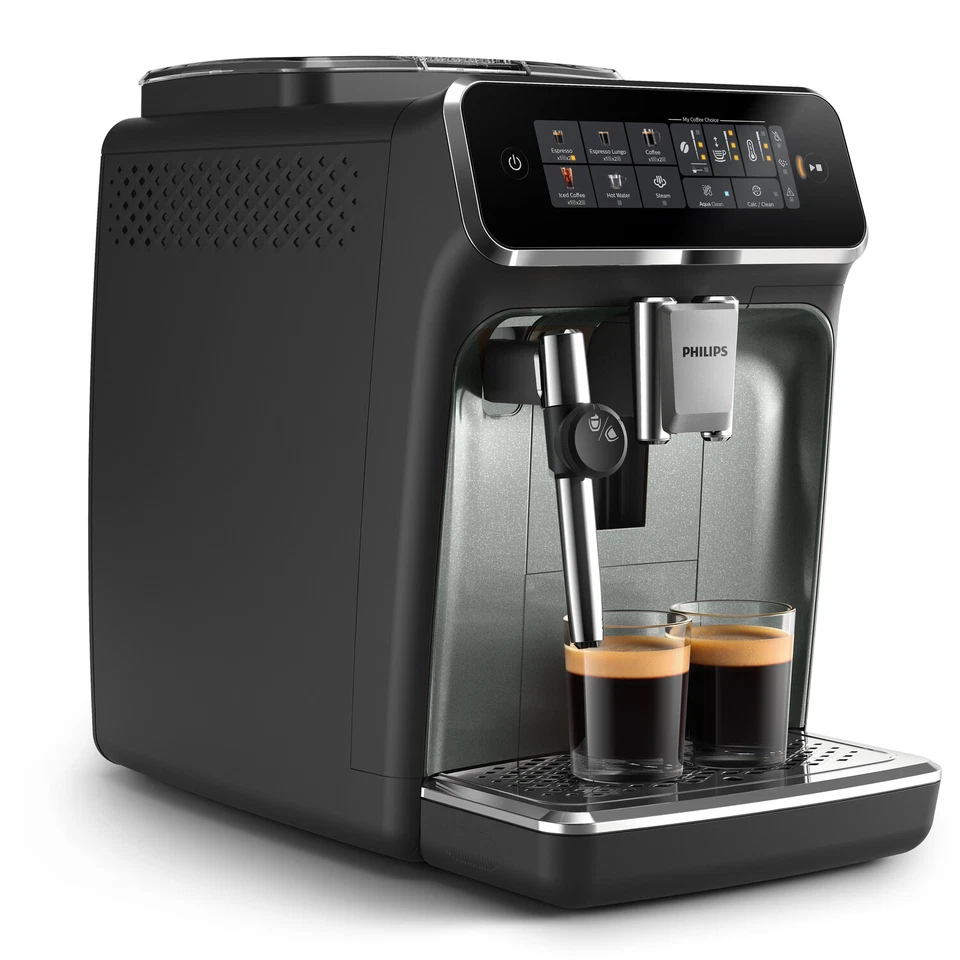 Philips Serie 3300 Macchina Caffè Automatica Espresso Nero e Acciaio EP3323/90 - Immagine 2 di 4